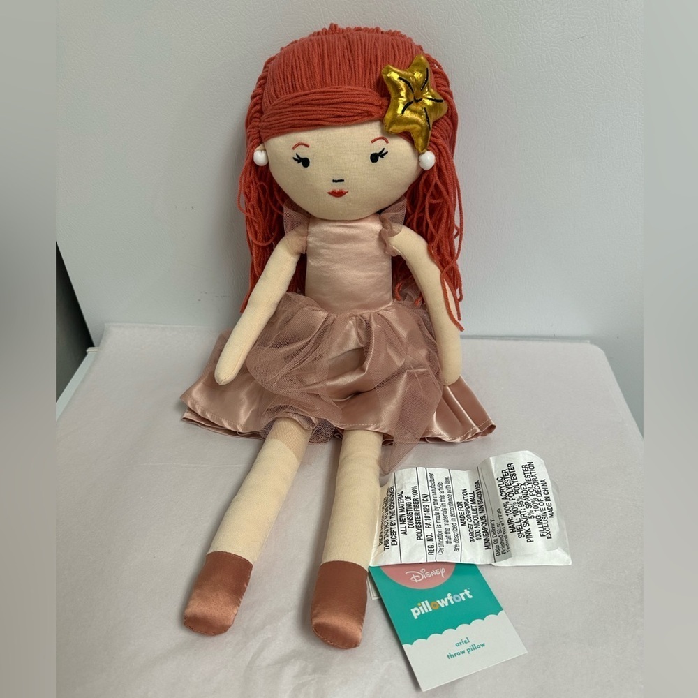 Princess Ariel Doll Kids' Pillow Buddy - The Disney Collection by Pillowfort